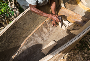 Native Boat Building, Carib Indian Reservation, Dominica